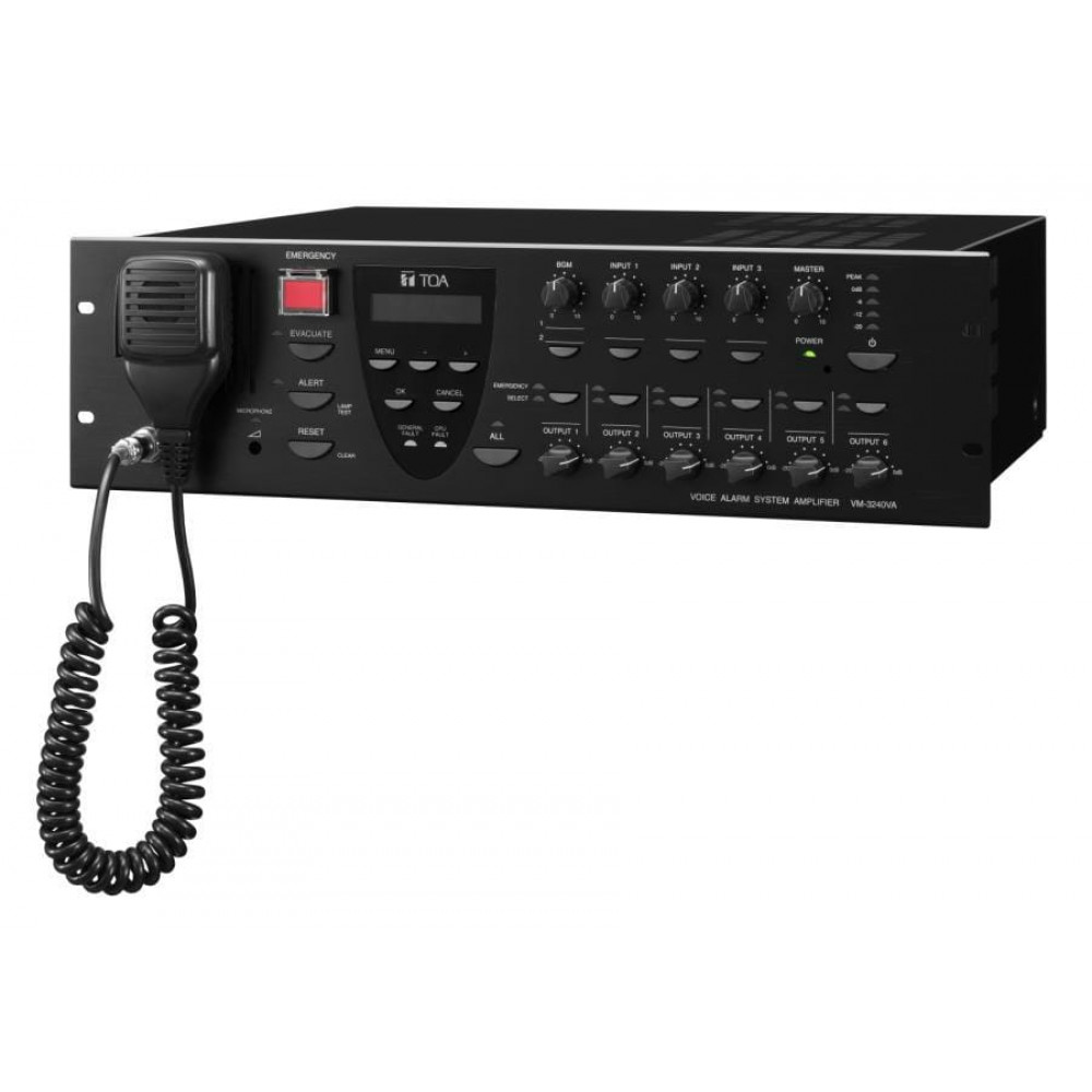 VM-3360VA CE (TOA). Системный контроллер со встроенным усилителем. TOA