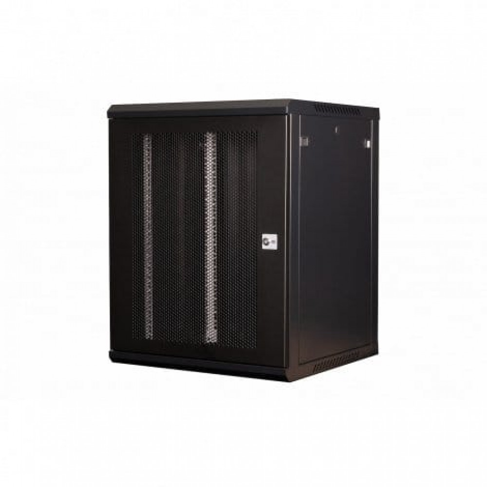 DR-654101. Шкаф телекоммуникационный 19 настенный, дверь перфорированная, 15U. Datarex