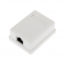 Розетка компьютерная внешняя, 2-порта FTP RJ-45 (8P8C), CAT 6 REXANT (03-0146). Розетка RJ-45. Rexant