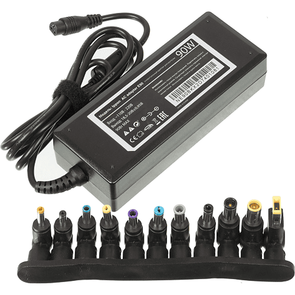 Блок питания Ippon E90 автоматический 90W 18.5V-20V 11-connectors 4.5A, LED индикатор (651780). Блок питания. Ippon