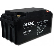 Delta DT 1265. Аккумулятор герметичный свинцово-кислотный. Delta