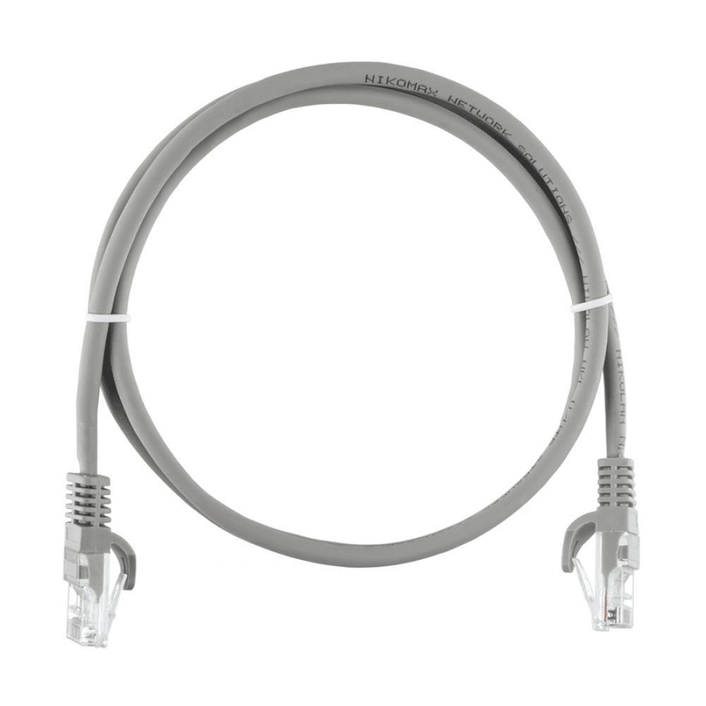 NMC-PC4UD55B-ES-003-C-GY. Патч-корд медный. NIKOMAX ESSENTIAL
