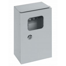 ЩУ-МП (295х190х110) с окном IP54 Народный эконом (SQ0905-3101). Щит учёта. TDM ЕLECTRIC