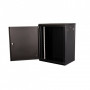 DR-644001. Шкаф телекоммуникационный 19 настенный, дверь металл, 15U. Datarex