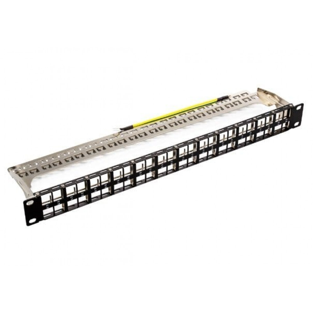 Модульная патч-панель для Keystone Jack 19 (10-0423). Модульная патч-панель. SUPRLAN