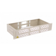 ШКОС-Л-2U/4-32-FC/ST/SC/LC~-(корпус)~ (130308-00041). Кросс оптический 19. ССД (Связьстройдеталь)