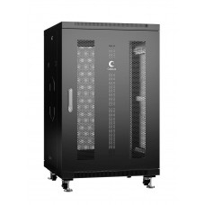 ND-05C-18U60/80-BK (8562c). Шкаф телекоммуникационный 19 напольный 18U. CABEUS