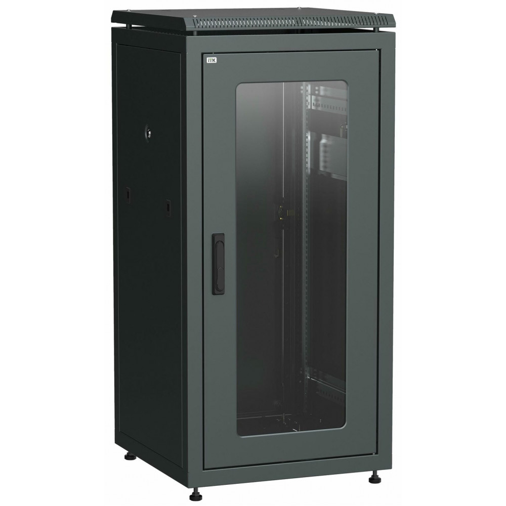 LN05-28U66-GM. Шкаф телекоммуникационный 19 напольный 28U. ITK