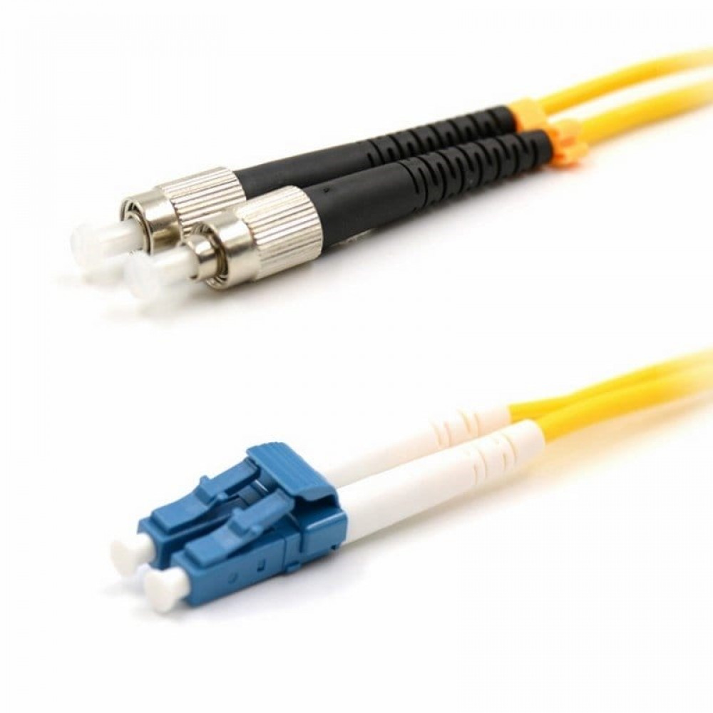 Патч-корд оптический переходной (SM), 9/125 (OS2), LC/UPC-FC/UPC, (Duplex), LSZH, 15м REXANT (50-2530). Патч-корд оптический. Rexant