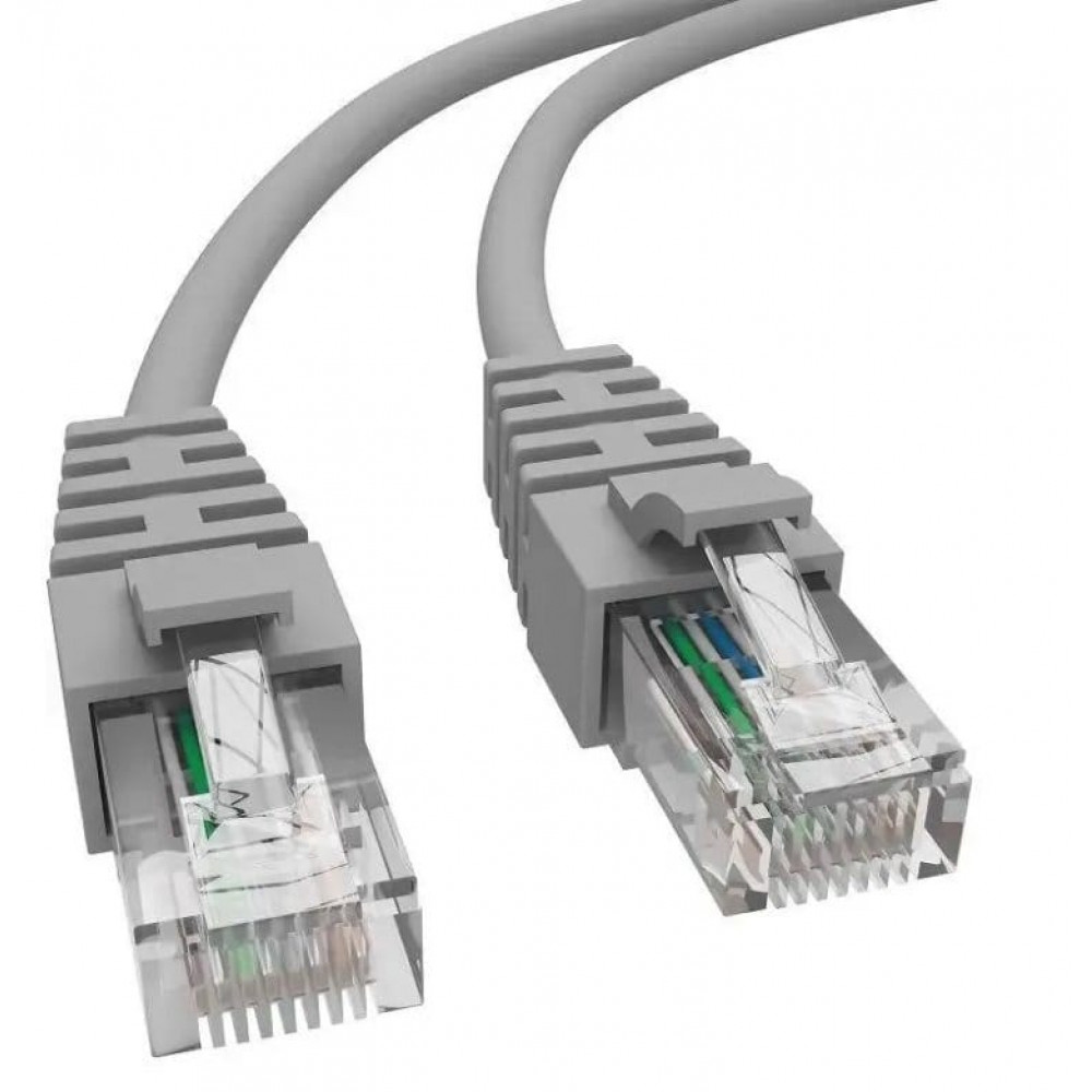 NTSS-PC-UTP-RJ45-6-0.5-LSZH-GY UTP RJ-45 кат.6 0.5м серый. Патч-корд медный. NTSS