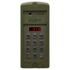 БВД-316R. Вызывная панель аудиодомофона. VIZIT