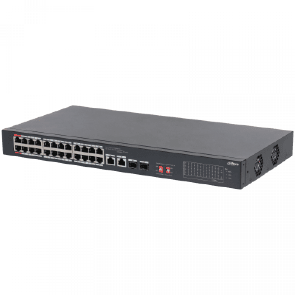 DH-S3226-24ET-240. Сетевой PoE коммутатор. Dahua