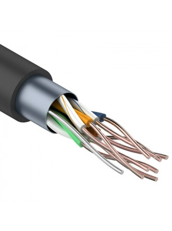Витая пара<br /> Кабель FTP 4PR 24AWG CAT5e, 305м Outdoor GreenCab