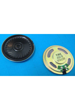 Запчасть<br /> Динамик 0.5Вт-50 Ом (ф40 мм)  (VCP 40A 575-50B)