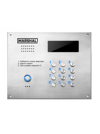 Вызывная видеопанель<br /> CD-2255-TM-V-PAL W Евростандарт